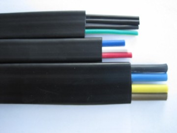 flat crane cable, PVC crane cable, flat cale for crane