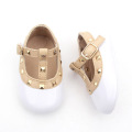 Últimos zapatos de vestir transpirable para bebés primer paso