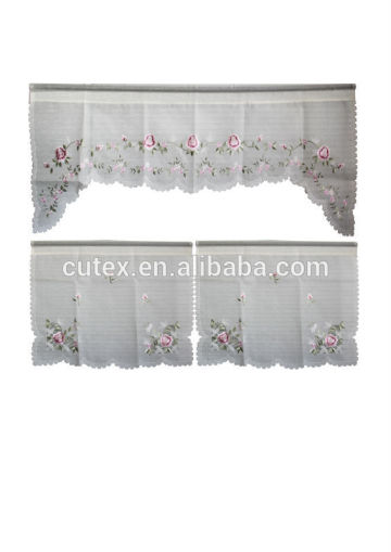 embroidered kitchen curtains