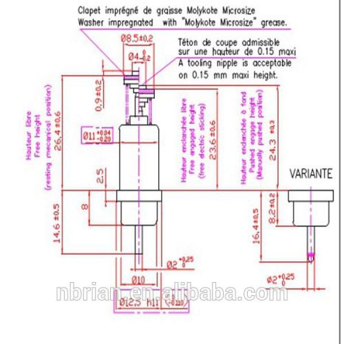 magnet valve /stem gate valveRBDQ9.0A-8.5