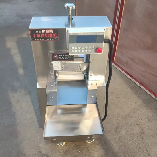 Multifunctional Mutton Roll Freezing Meat Slicer Beef Roll Processing Machine