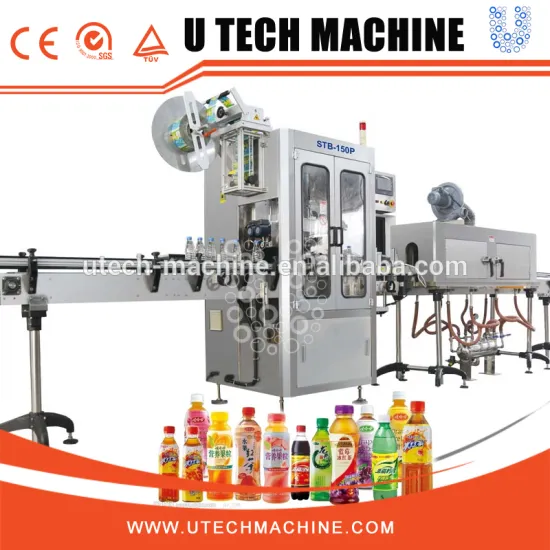 Automatic Heat Shrink Sleeve Labeling Machine With Shrink Tunnel And Steam Generator