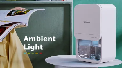 800ML Water Tank Reusable Mini Meaco Dehumidifier with Semiconductor Refrigeration