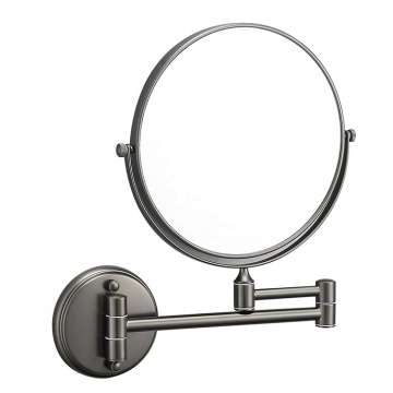 Double-Sided 1X 3X Magnifying Wall Folding Makeup and Shaving Mirror