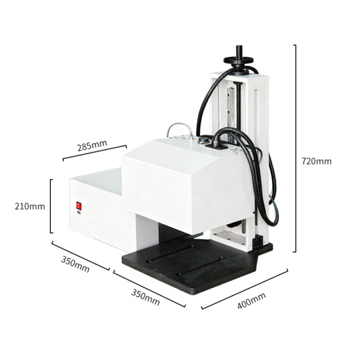 Máquina de marcação Zixu Benchtop Scribe 170*120mm para placas de identificação de grande formato