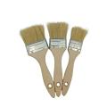 Difference size Bristle wooden handle flat paint brush