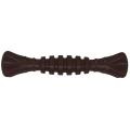 Percell 6" Nylon Dog Chew Spiral Bone Chocolate Scent