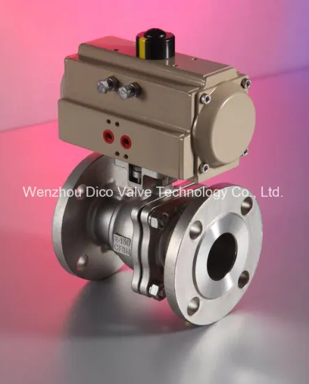 ANSI B16.34 Flanged Ball Valve with ISO Pad