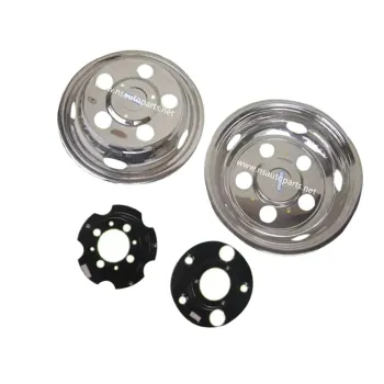 Stainless Steel Wheel Covers for Bus, Truck, and Car - Defender Hubcaps