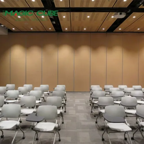 Exhibition hall decorative acoustic movable partition wall