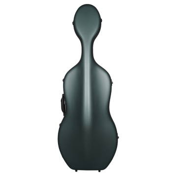 Green Lightweight 4/4 Full Size Carbon Fiber Cello Case
