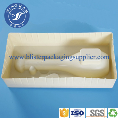 Professional Luxury Flocking Plastic Tray for Wine