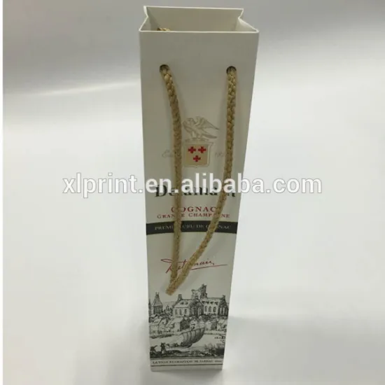 little paper bag with handle for cosmetic promotional use paper bag package