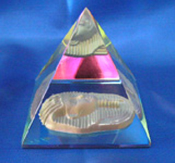 office decoration glass crystal paperweight