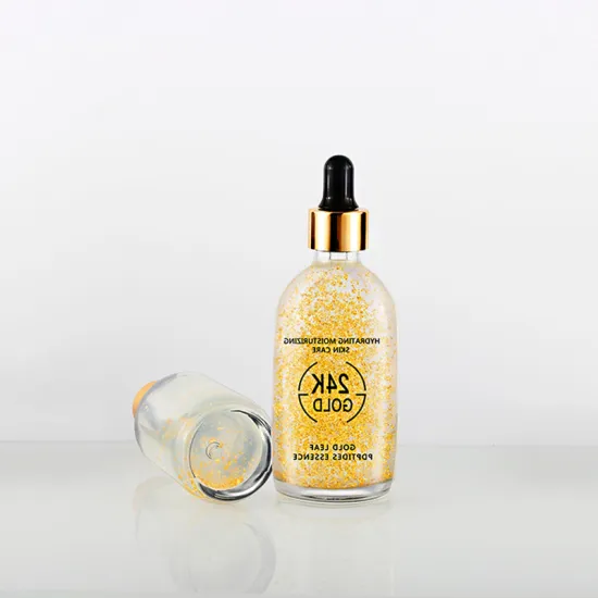 Popular Round Empty Glass Bottle Serum Bottles