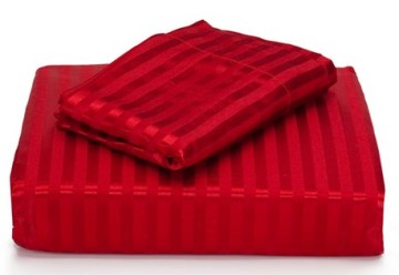 Satin Stripe Sheet Set