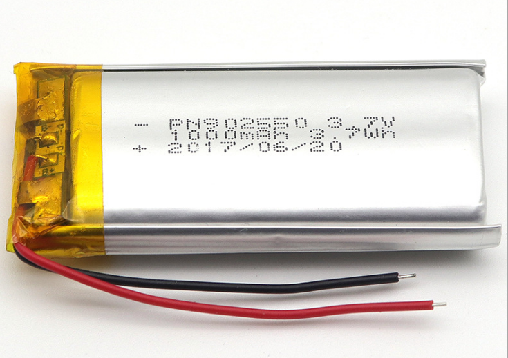 Bateria do polímero do íon de lítio de 3.7v 1000mAh (LP2X5T9)