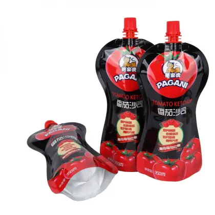 Ketchup Sauce Spout Pouch | Ketchup Sauce Pouch