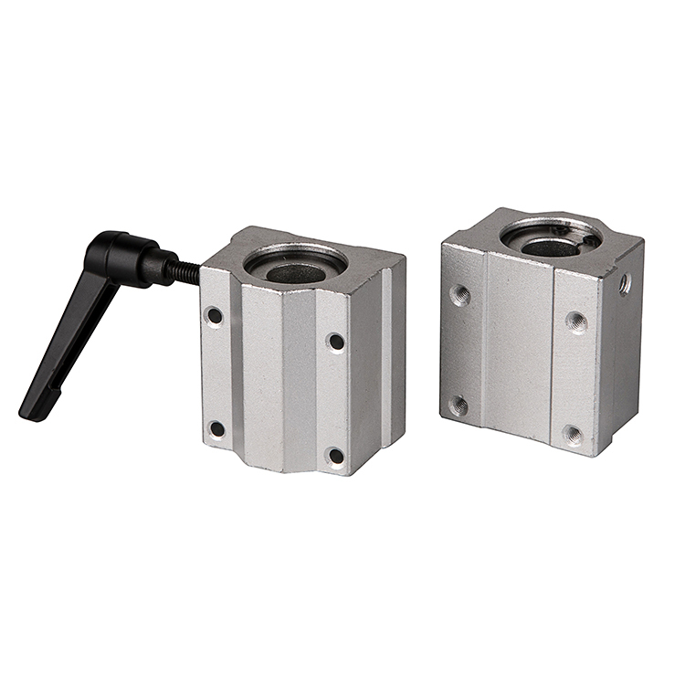 Aluminium Round Linear Guide Rail Slider Block Bearings - Good Price SCE/SCS12UU SCS16UU SCS20UU