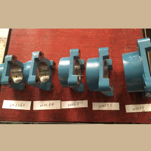 4-Bolt Square Ductile Iron Flange Bearing Housing