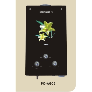 Glass Panel Gas Water Heater