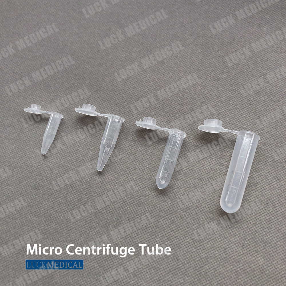 Tubo di microcentrifuga con esportazione di blocchi del cappuccio in India