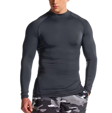 High Quality Wholesale Custom Logo Jiu Jitsu Fitness Swim Shirts & MMA Rash Guards for Men