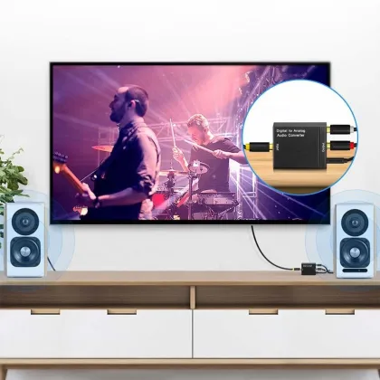 High-Quality Digital TV to Analog Audio Converter: Enhancing Your Audio Experience