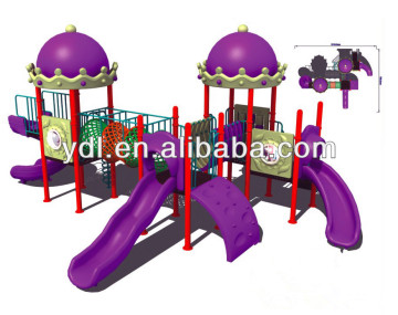 2013 New design China Crown outdoor Playground Equipment for children