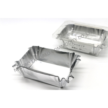 Aluminium foil cup rectangle large