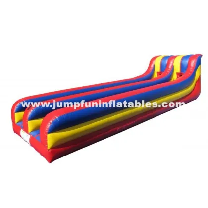 cheap bungee run sports Inflatable Games Running Bungee Track