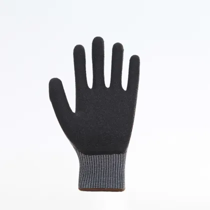 Nature Cow Grain Leather Working Safety Gloves