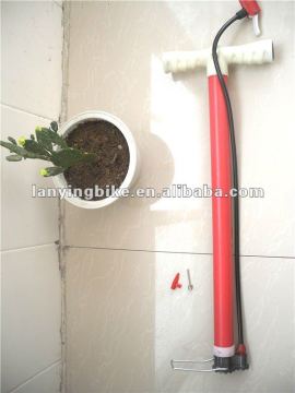 Portable metal bicycle pump