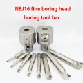 NBJ16 Fint tråkigt huvudkarbidtråkigt verktygsfält