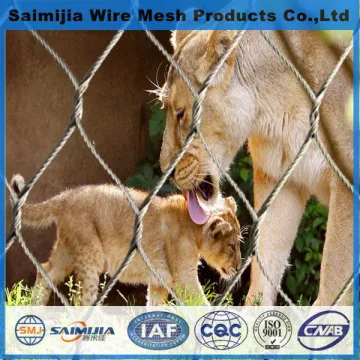 Alibaba china hot sale stainless steel rope mesh for balustrade