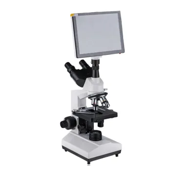 Z110-H9 Model Trinocular Biological Microscope with Digital LCD Screen and Camera