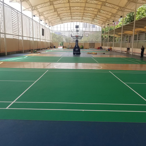 vinyl Sport flooring for badminton Courts