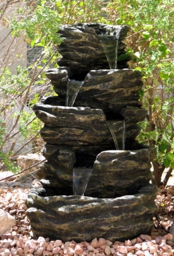 Granite Rock Waterfall Fountain (YX-F08)