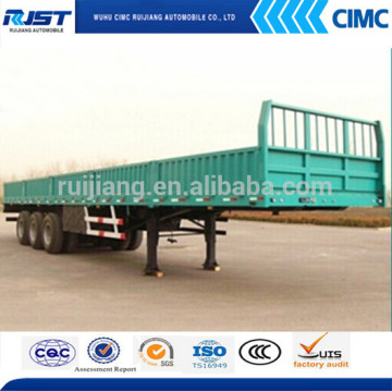 China best selling 3 axles 40ton cargo semi trailer