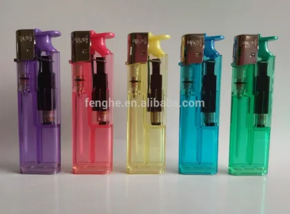 skewly light thinner plastic lighter FH-816 CPSC 9994 standard flame lighters