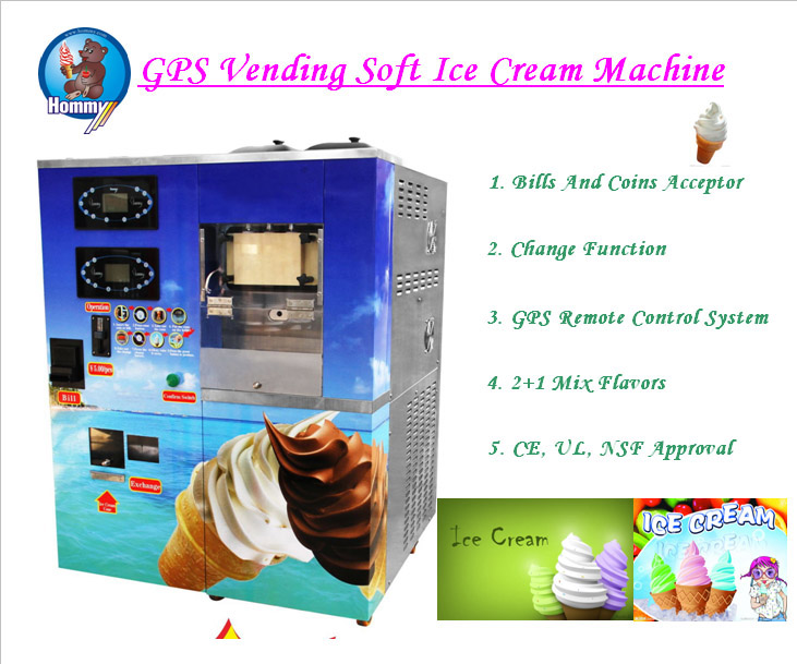 Vending Frozen Yogurt Machine Hm766-T