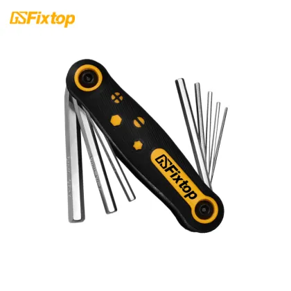 Factory Sale 8pcs T Handle Allen Key Set Hex Key Kit #40 Chromium Handle