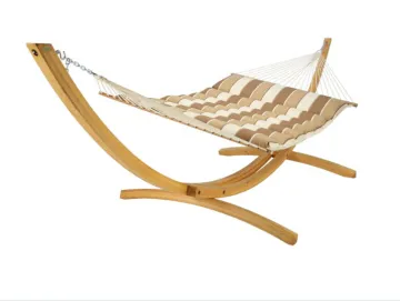 Hot Sale hammock wood stand hammock with wood stand Rope hammock