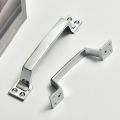 Parlak Krom Modern Minimalist Çinko Alaşımlı Çekme Kolları