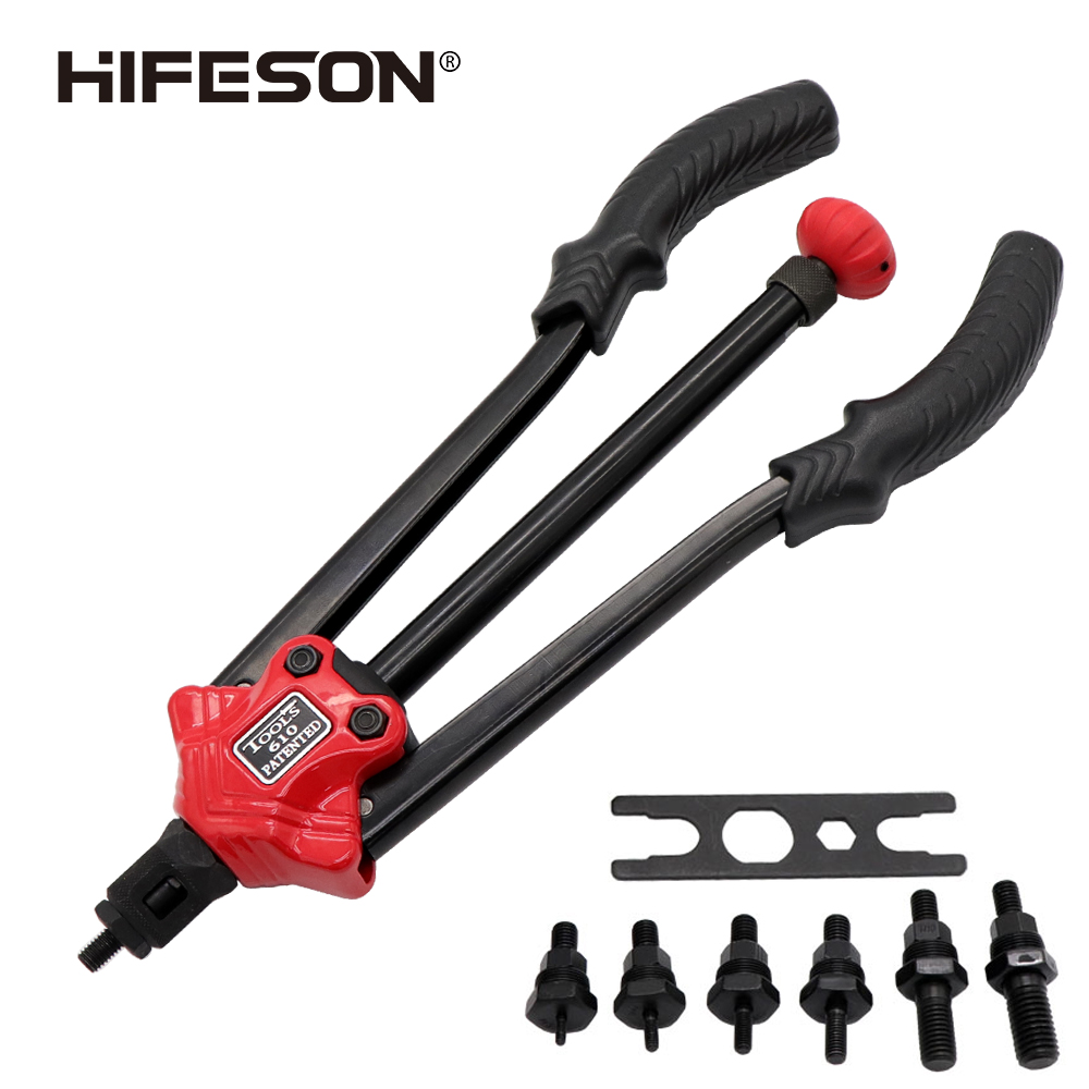 HIFESON rivet nut tool Insert Manual Riveter Threaded Nut Riveting Rivnut Tool for Nuts M3 M4 M5 M6 M8 M10 M12