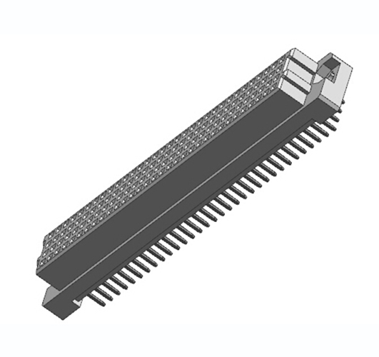 128 Positions Vertical Female DIN41612 Connector