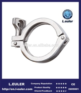 sanitary stainless steel single pin clamp heavy duty