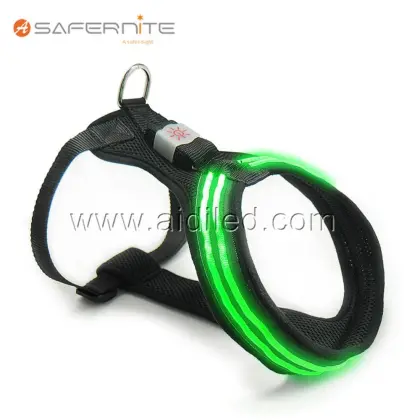 Led Illuminated Reflective Safety Dog Coats Vest