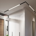 magnetic led track light rail