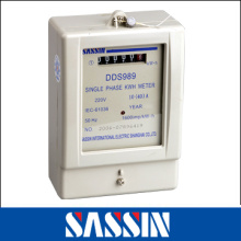 DDS989 Electronic Single Phase Kilowatt Hour Meter